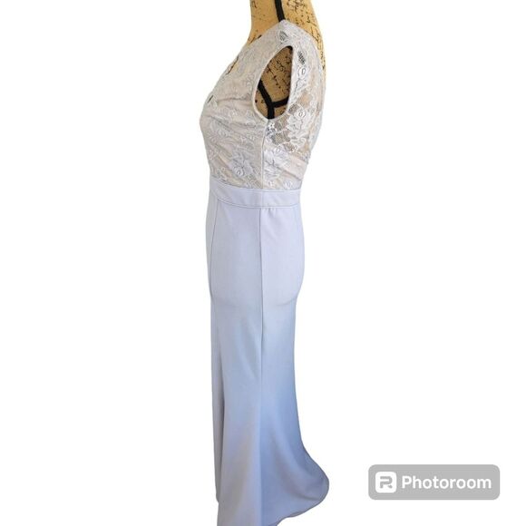 Saved by the Dress Mermaid Formal Dress Womens SZ Small Lace Party Sexy Holiday - Picture 12 of 12